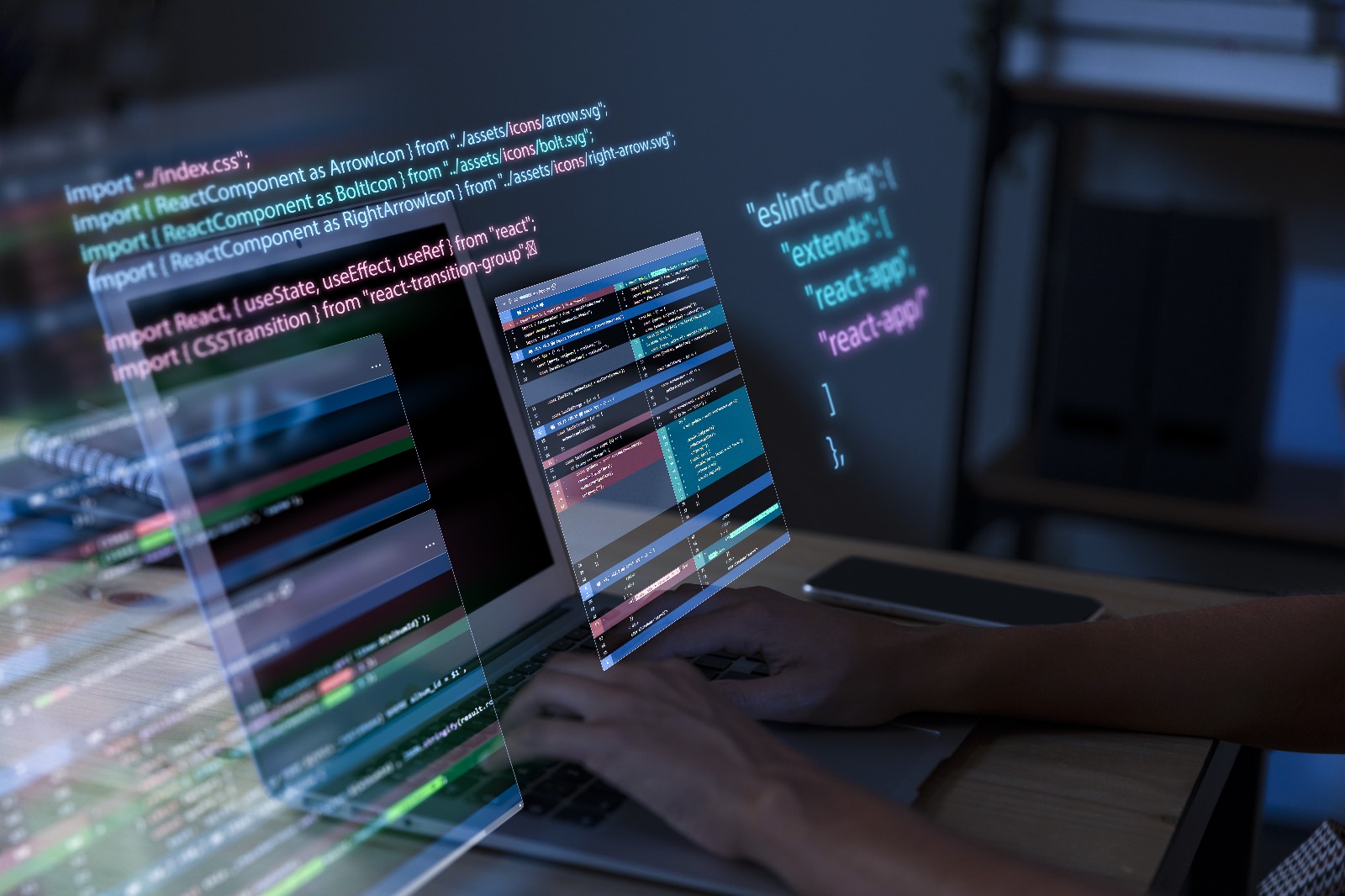 Bulut tabanlı ERP ve CRM dashboard görseli